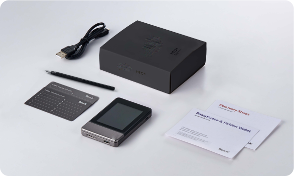 Cryptouni Neo-X what's in the box