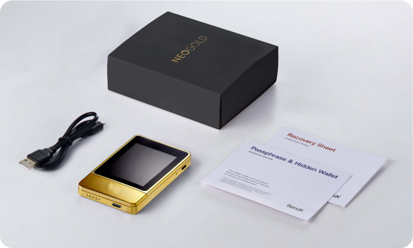 Cryptouni NeoGold what's in the box